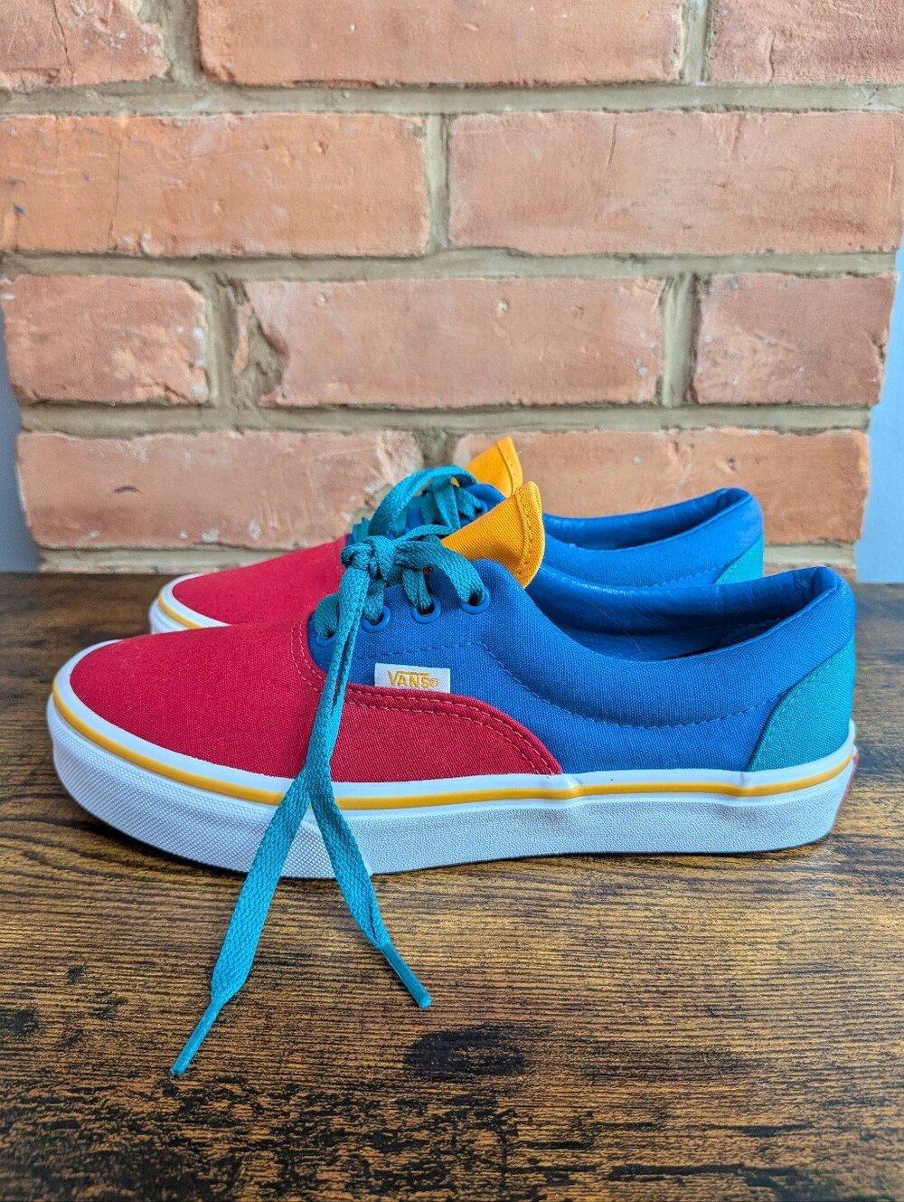 Vans Era Primary Block Lapis Unisex Skate Shoes Youth Size 5 US (36.5 European)